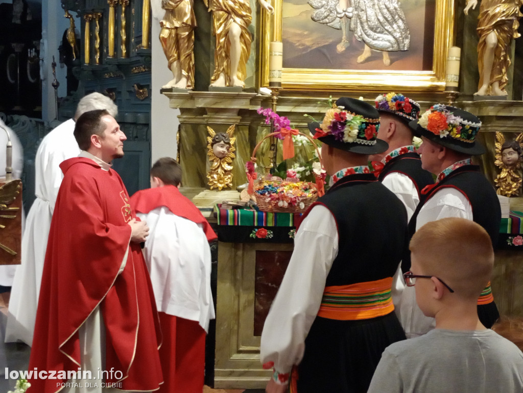 Pożegnanie ks. Pawła w katedrze łowickiej