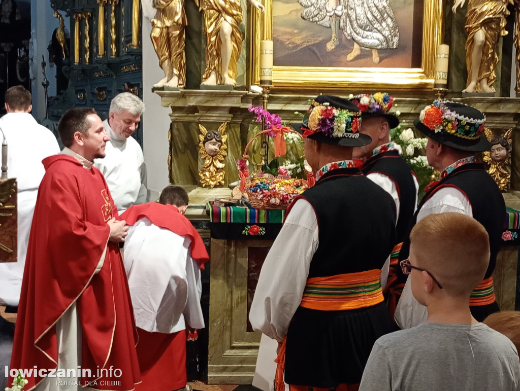 Pożegnanie ks. Pawła w katedrze łowickiej