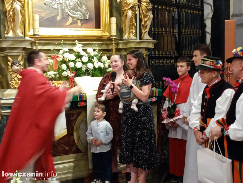 Pożegnanie ks. Pawła w katedrze łowickiej