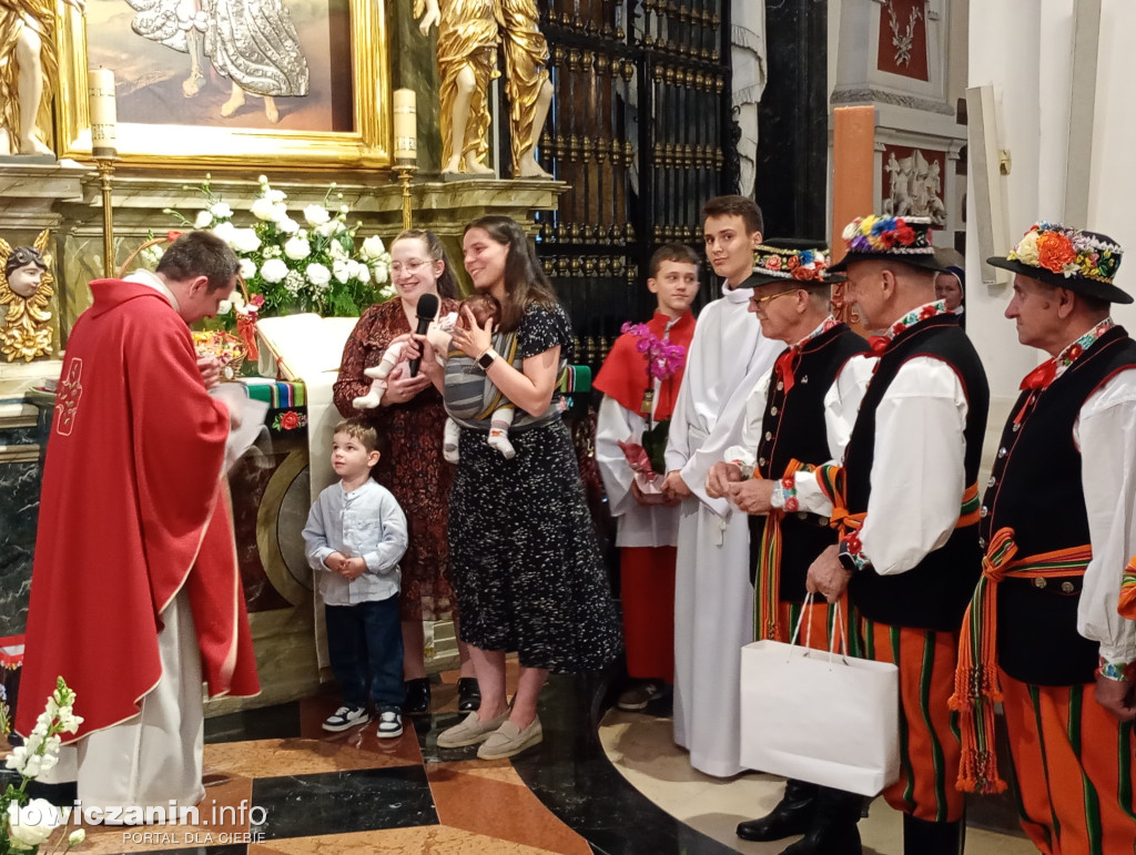 Pożegnanie ks. Pawła w katedrze łowickiej