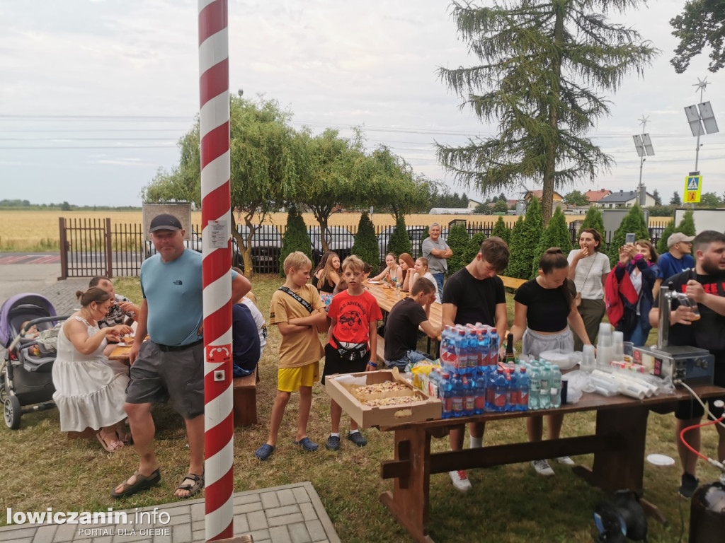 Powitanie nowego wozu strażackiego w OSP Bednary