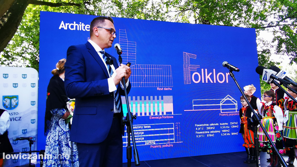 Centrum Folkloru za 45 mln zł powstanie w Łowiczu