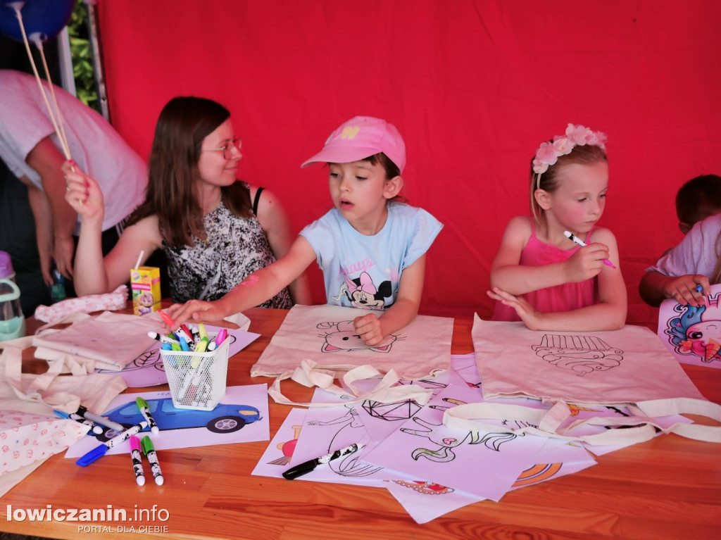 Gm. Łyszkowice. Letni Piknik Rodzinny w Gzince