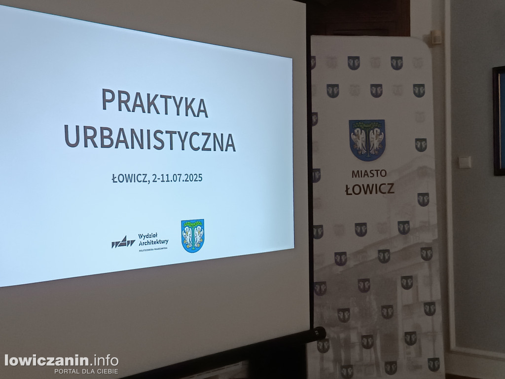 Studenci architektury w Łowiczu