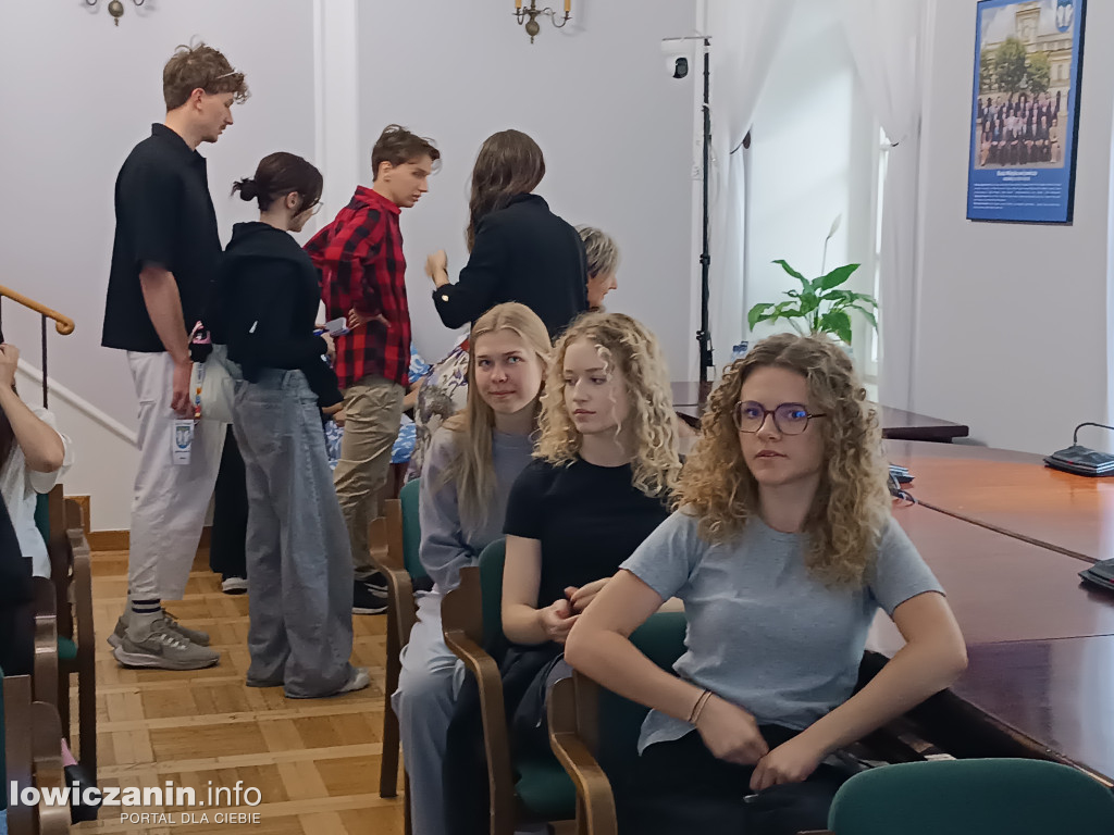 Studenci architektury w Łowiczu