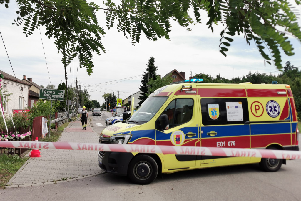 Śmiertelny wypadek w Bobrownikach