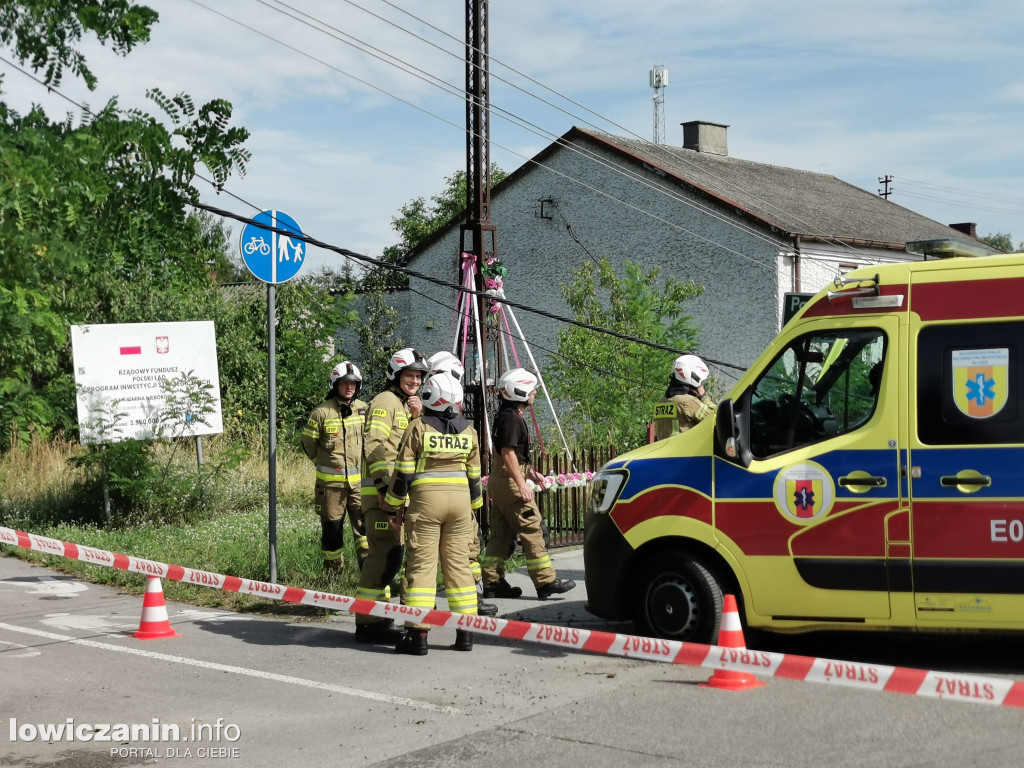 Śmiertelny wypadek w Bobrownikach