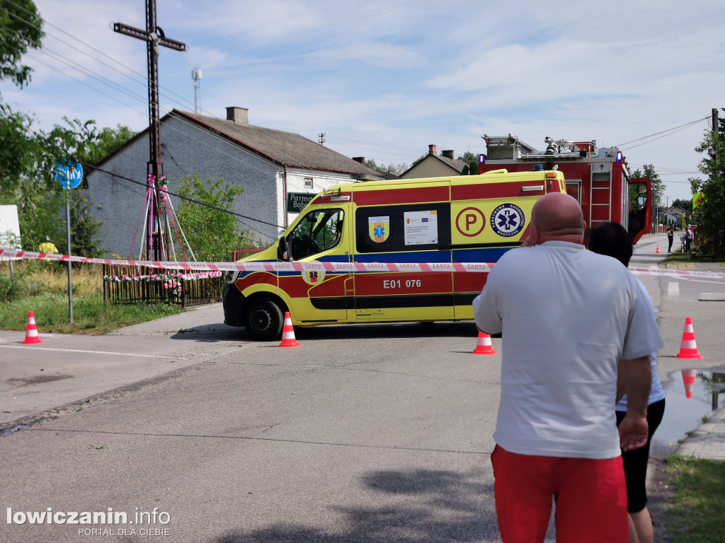 Śmiertelny wypadek w Bobrownikach