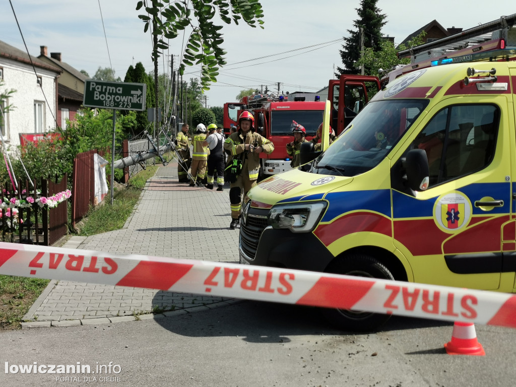 Śmiertelny wypadek w Bobrownikach