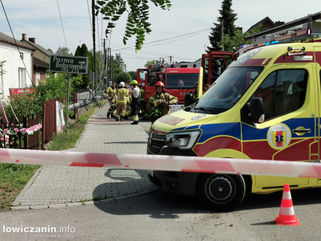Śmiertelny wypadek w Bobrownikach