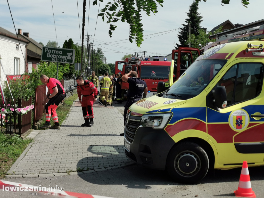 Śmiertelny wypadek w Bobrownikach