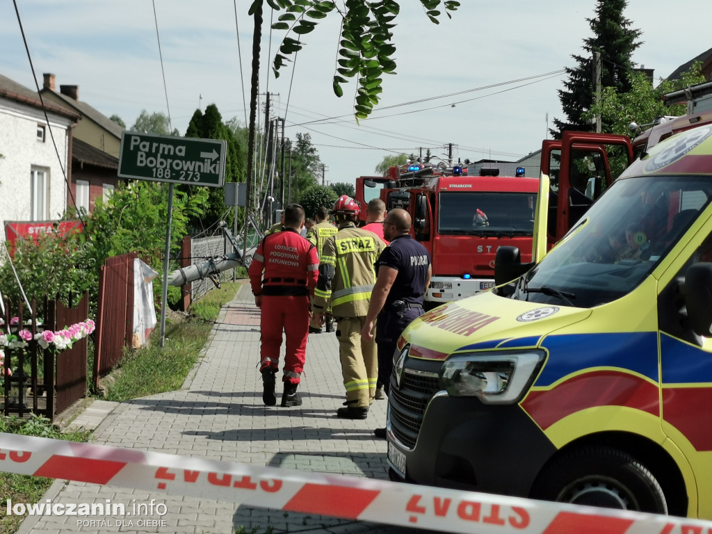 Śmiertelny wypadek w Bobrownikach