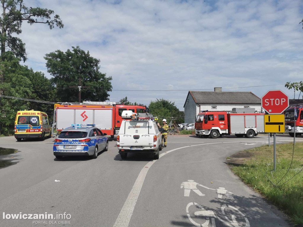 Śmiertelny wypadek w Bobrownikach