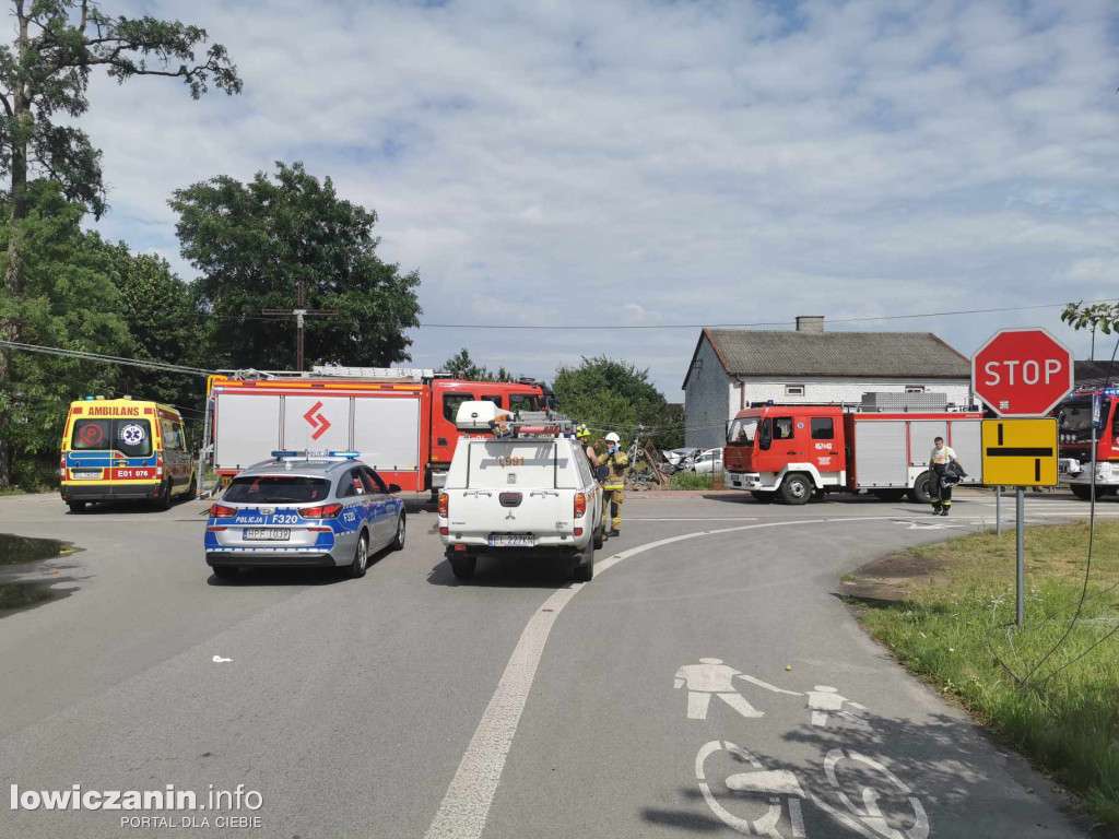 Śmiertelny wypadek w Bobrownikach