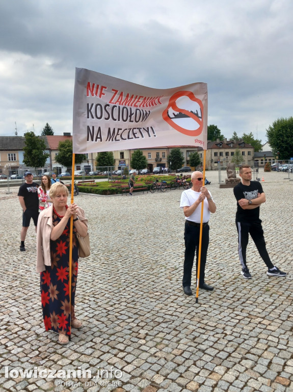 Protestowali przeciw imigracji