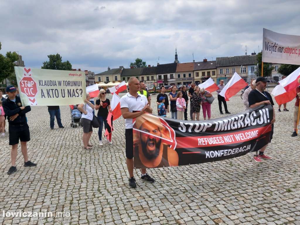 Protestowali przeciw imigracji