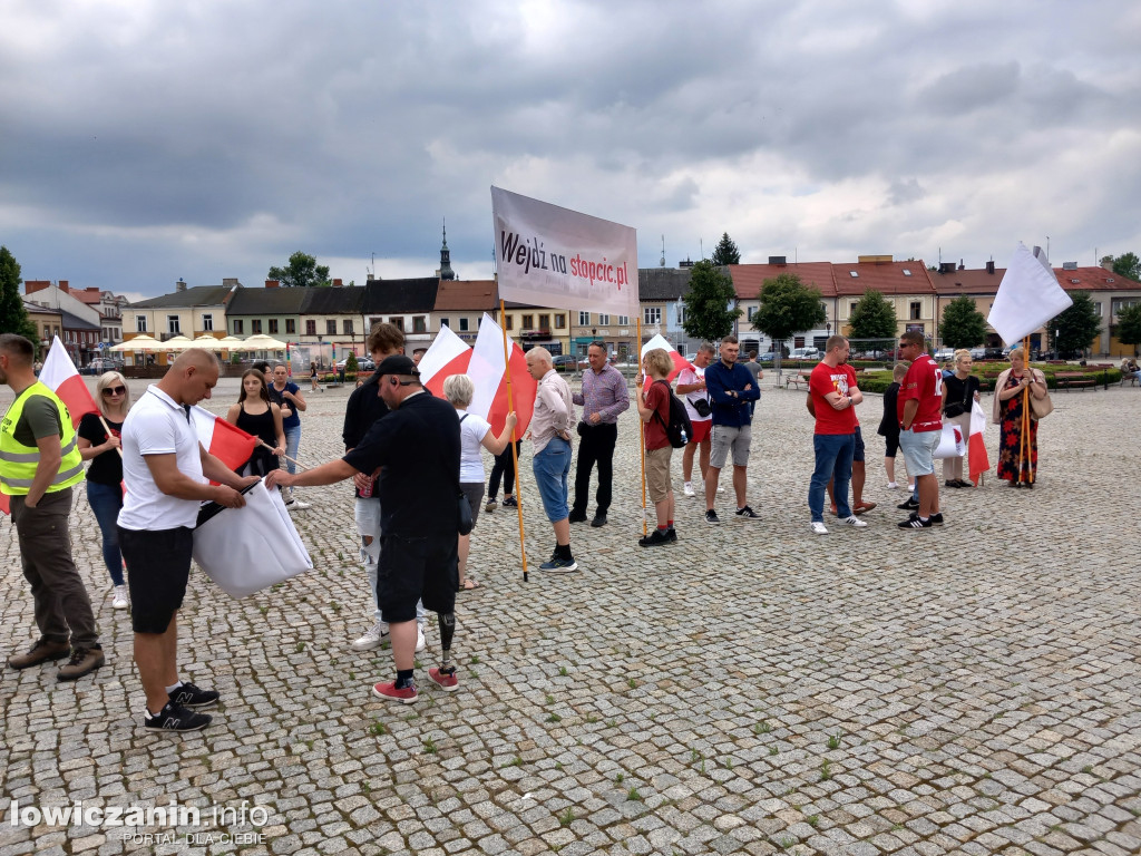 Protestowali przeciw imigracji