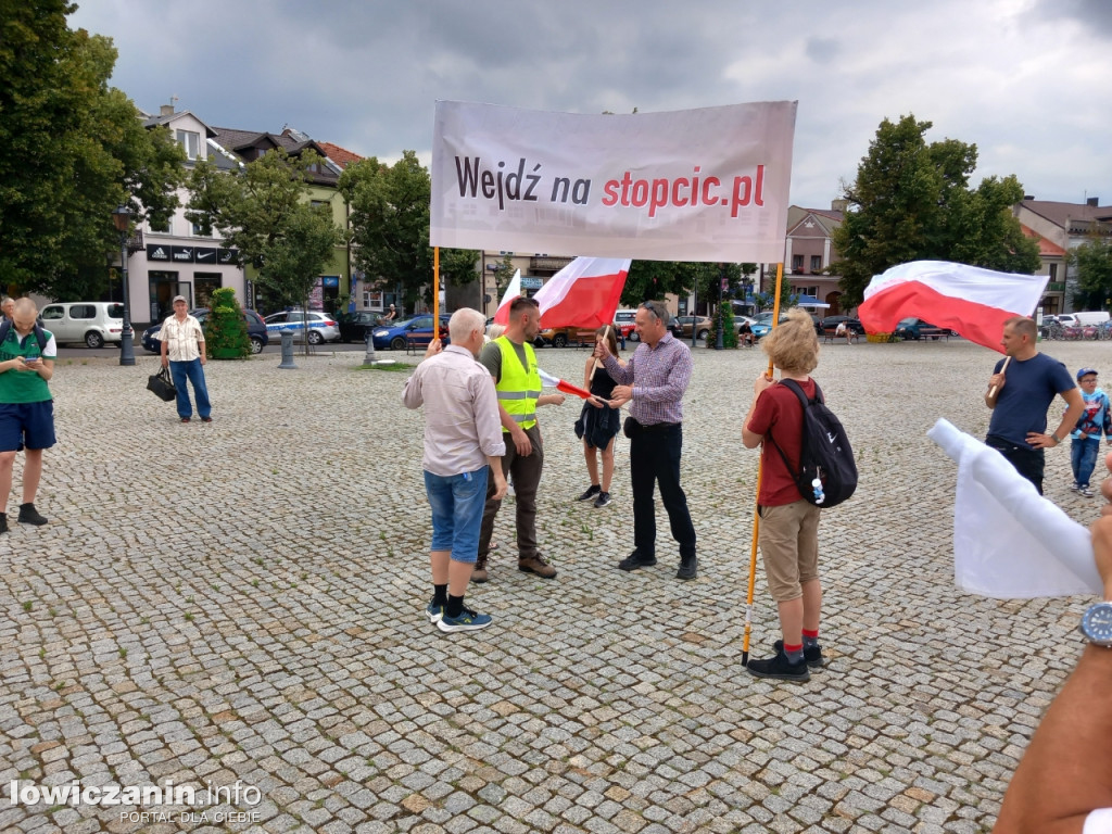 Protestowali przeciw imigracji