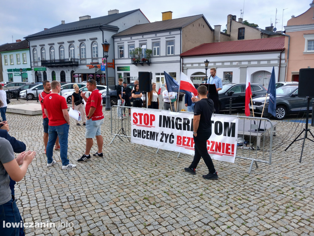 Protestowali przeciw imigracji