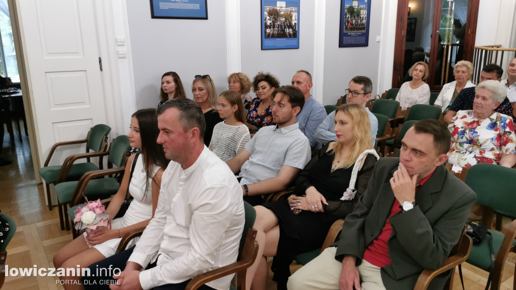 Uroczystość Złotych Godów w łowickim ratuszu