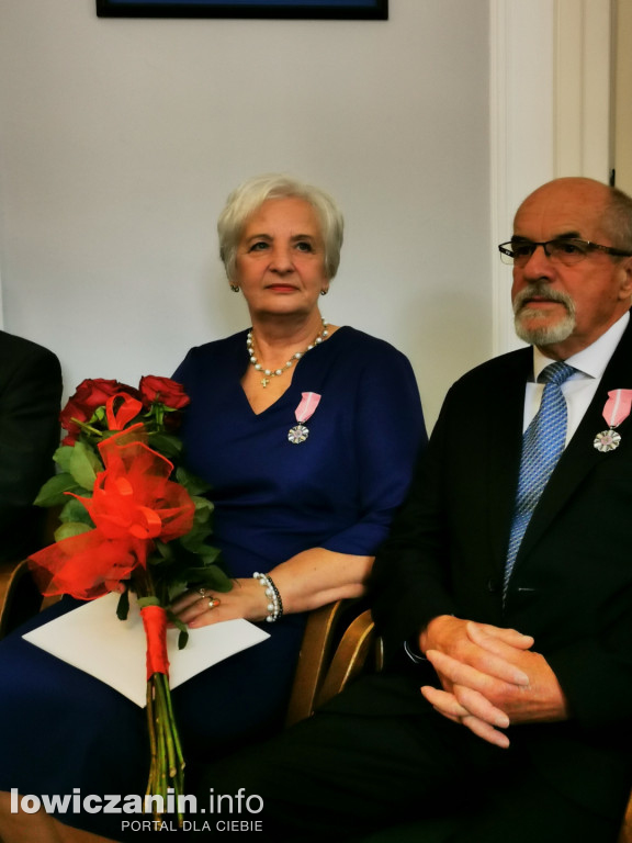 Uroczystość Złotych Godów w łowickim ratuszu