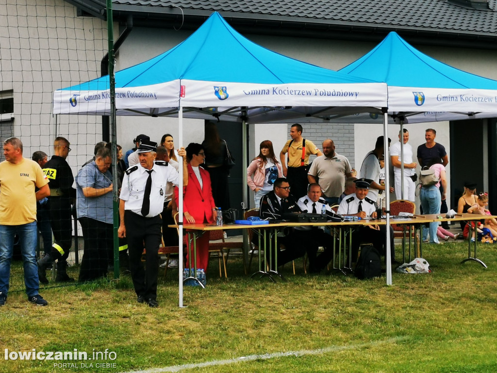 Rywalizacja drużyn OSP z gminy Kocierzew Południowy