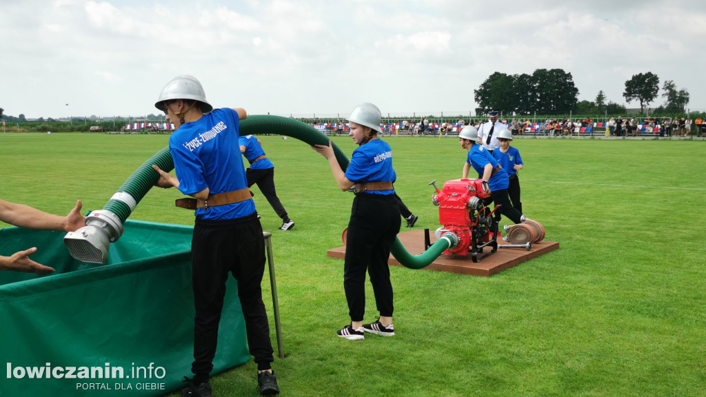 Rywalizacja drużyn OSP z gminy Kocierzew Południowy