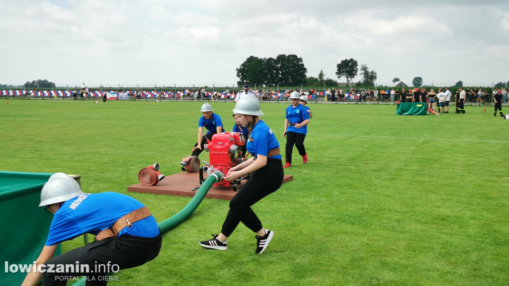 Rywalizacja drużyn OSP z gminy Kocierzew Południowy