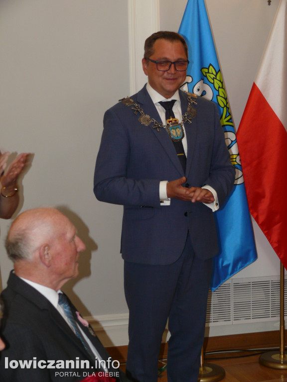 Uroczystość Złotych Godów w łowickim ratuszu