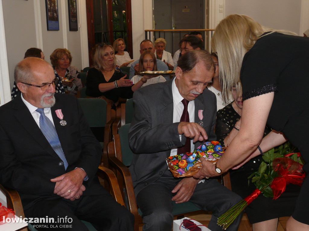 Uroczystość Złotych Godów w łowickim ratuszu