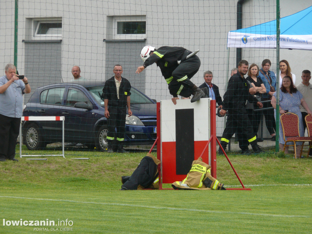 Rywalizacja drużyn OSP z gminy Kocierzew Południowy