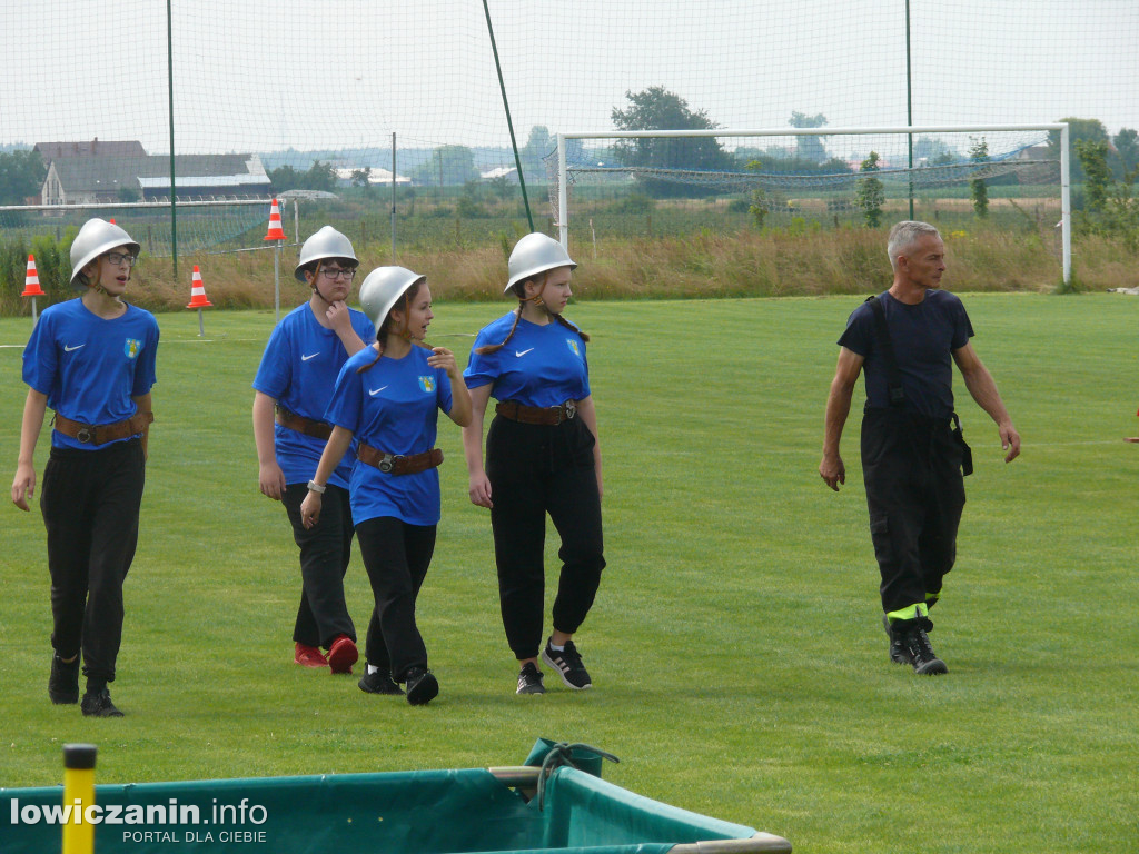 Rywalizacja drużyn OSP z gminy Kocierzew Południowy
