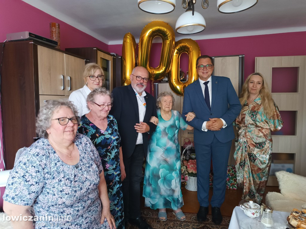 Łowicz. 100 lat pani Ireny Wesołowskiej