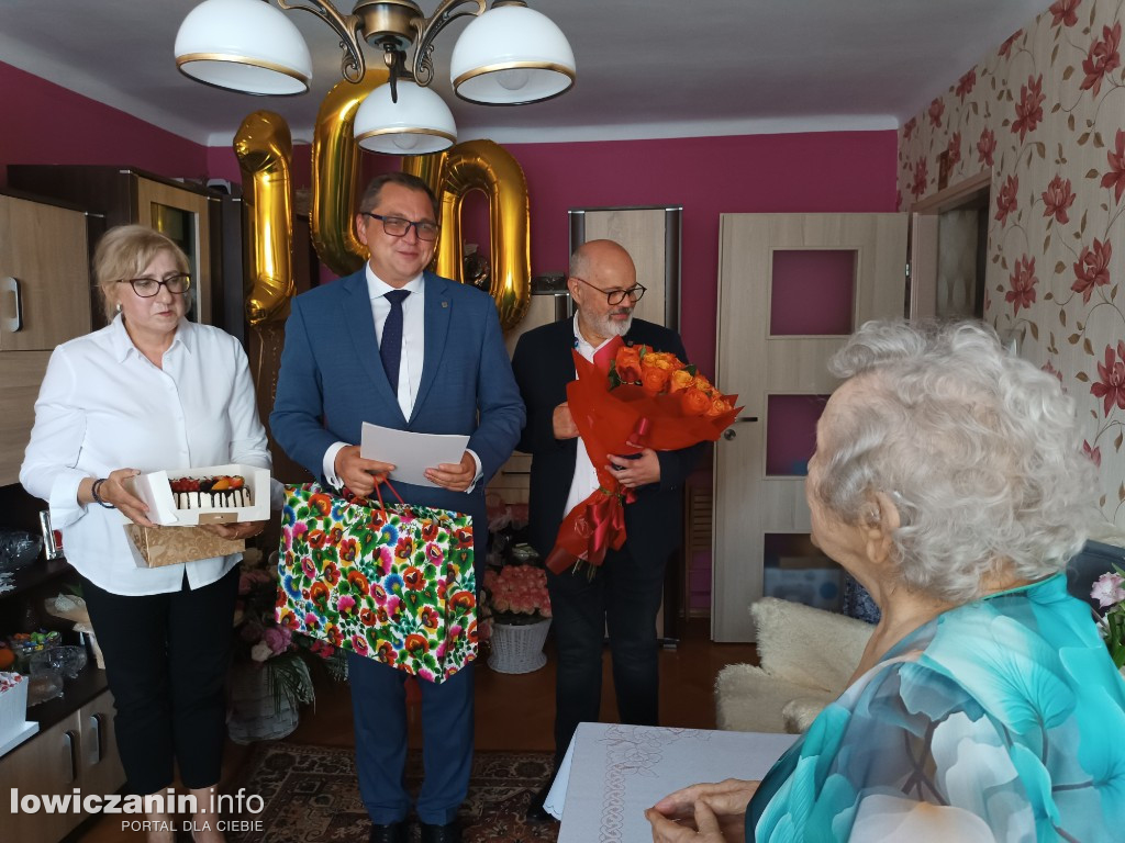 Łowicz. 100 lat pani Ireny Wesołowskiej