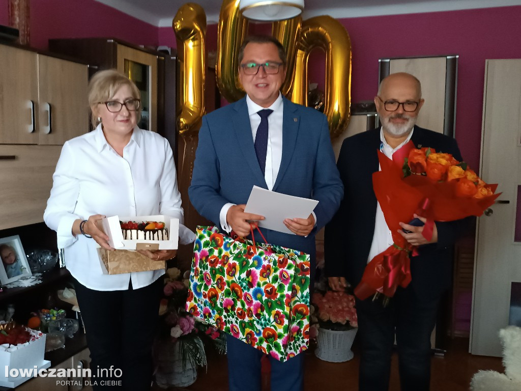 Łowicz. 100 lat pani Ireny Wesołowskiej