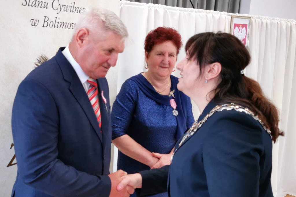 Bolimów. Uroczystość 50-lecia pożycia małżeńskiego