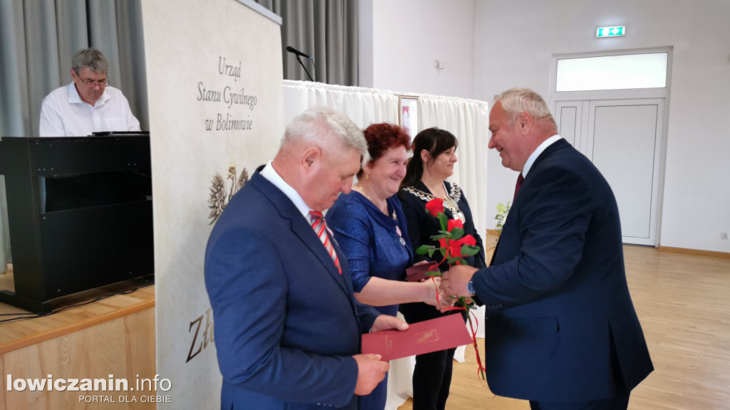 Bolimów. Uroczystość 50-lecia pożycia małżeńskiego