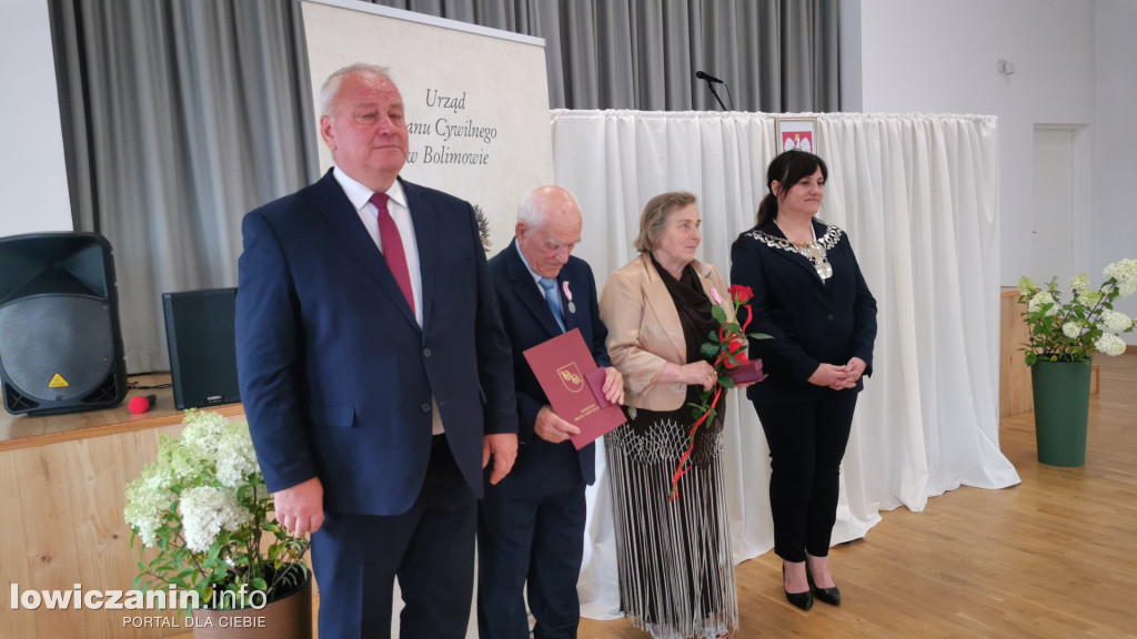 Bolimów. Uroczystość 50-lecia pożycia małżeńskiego