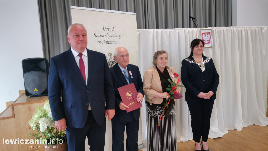 Bolimów. Uroczystość 50-lecia pożycia małżeńskiego
