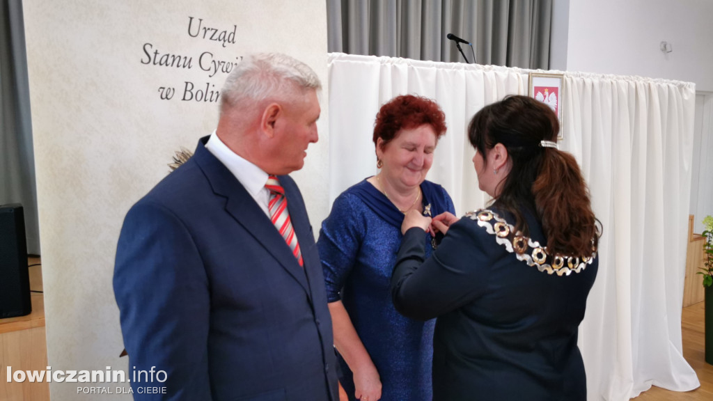 Bolimów. Uroczystość 50-lecia pożycia małżeńskiego