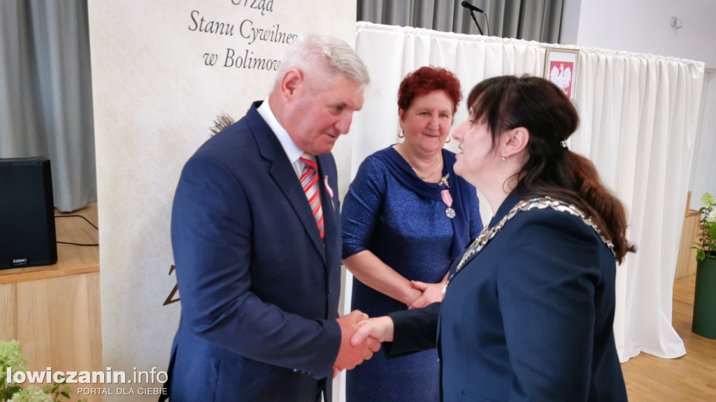 Bolimów. Uroczystość 50-lecia pożycia małżeńskiego