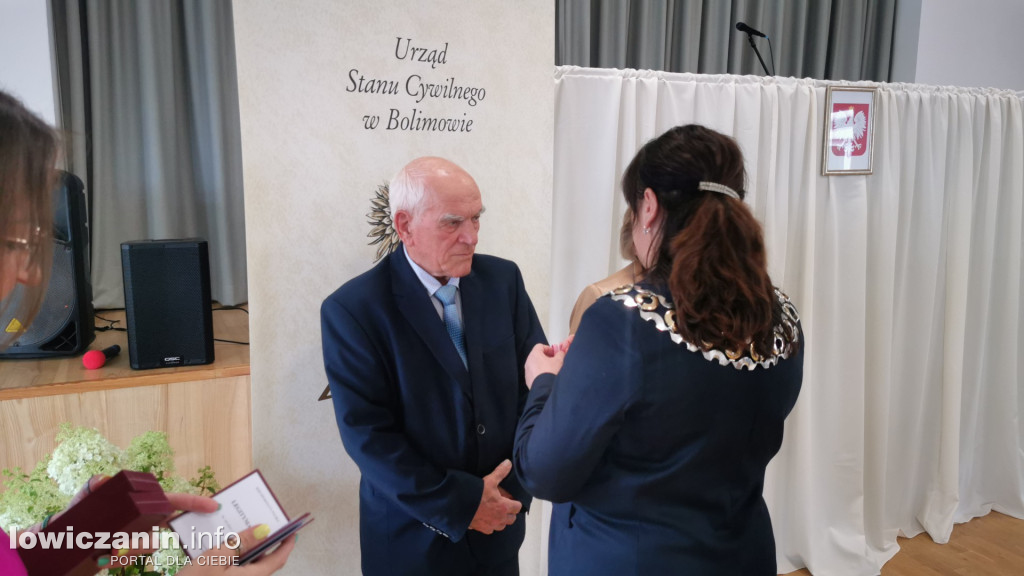 Bolimów. Uroczystość 50-lecia pożycia małżeńskiego