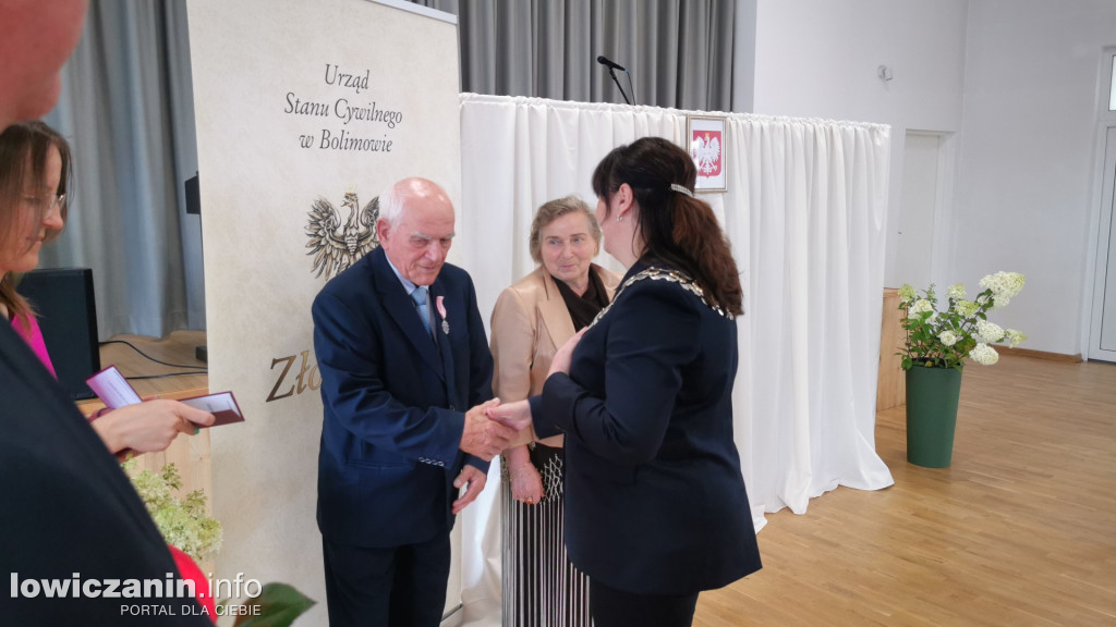 Bolimów. Uroczystość 50-lecia pożycia małżeńskiego
