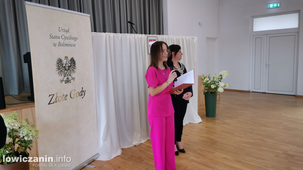 Bolimów. Uroczystość 50-lecia pożycia małżeńskiego