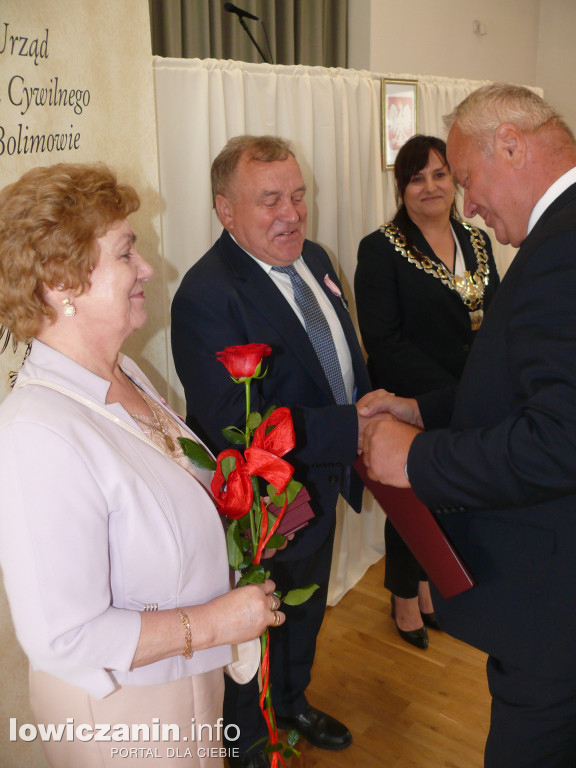 Bolimów. Uroczystość 50-lecia pożycia małżeńskiego