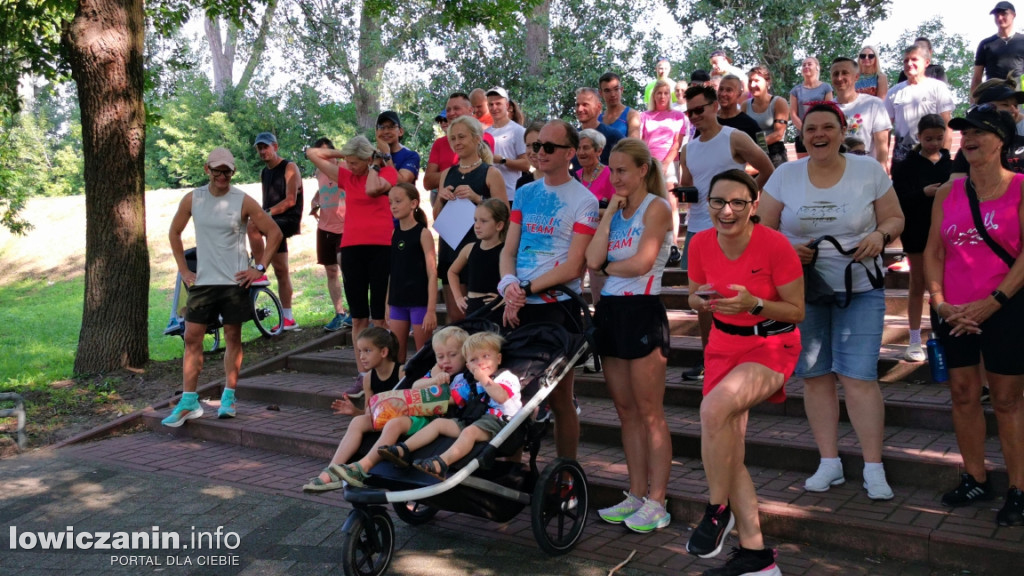 152. łowicki Parkrun w parku Błonie