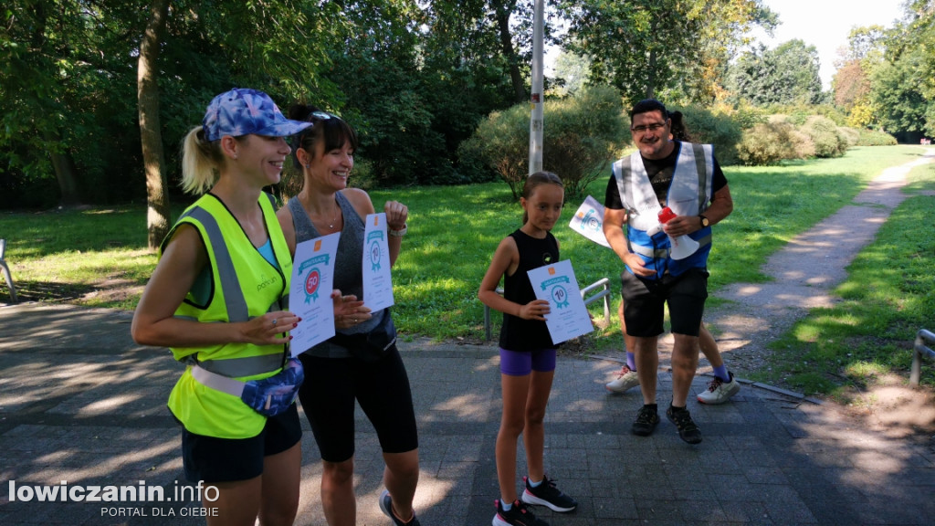 152. łowicki Parkrun w parku Błonie