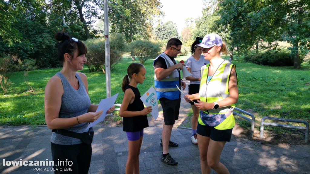 152. łowicki Parkrun w parku Błonie