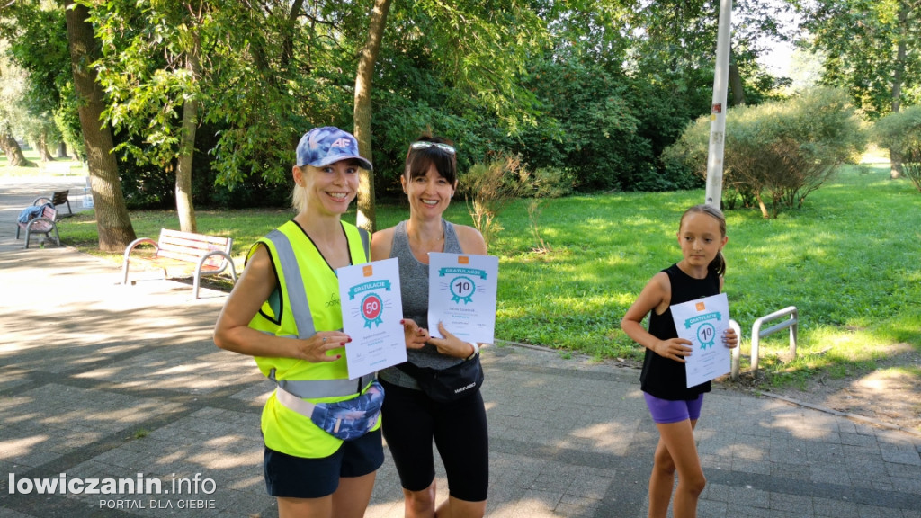 152. łowicki Parkrun w parku Błonie