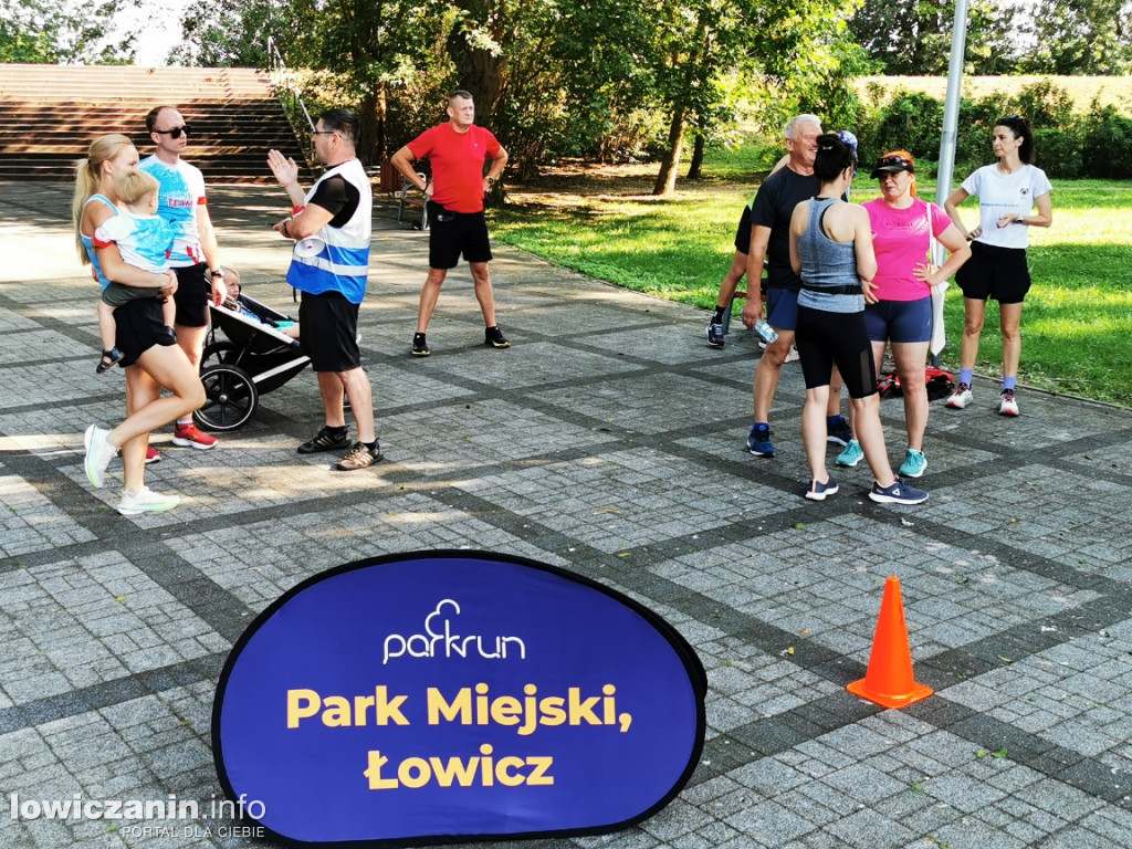 152. łowicki Parkrun w parku Błonie